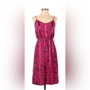 Doucette Duvall Pink 100% Silk Dress — Size 4 — Originally $286
